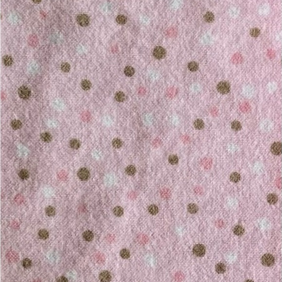 3 Homemade Burpee Cloths/Snuggle Blankets. Double sided Flannel. Pnk, Prpl, Wht. - Picture 4 of 4